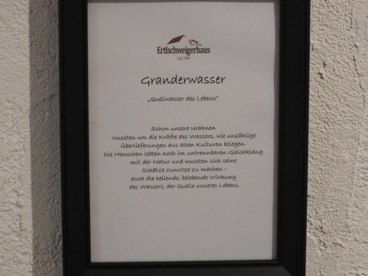 Ertlschweigerhaus Pension - Appartements - Zimmer Donnersbach ภายนอก รูปภาพ